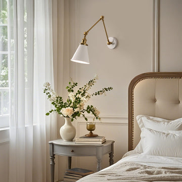 Rover 7" Adjustable Arm Metal LED Wall Sconce